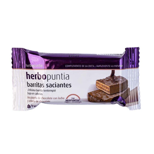 Barrita de chocolate Herbopuntia