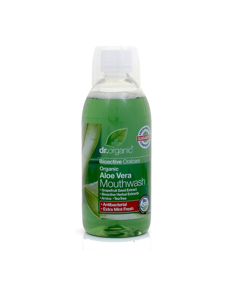 Enjuague Bucal de Aloe Vera 500ml Dr.Organic