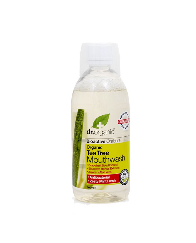 Enjuague Bucal de Árbol Del Té 500ml Dr.Organic