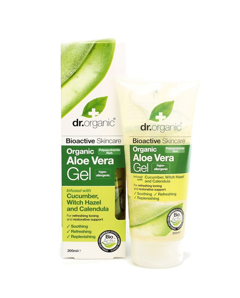 Gel de Aloe, Pepino, Olmo y Caléndula 200ml Dr.Organic