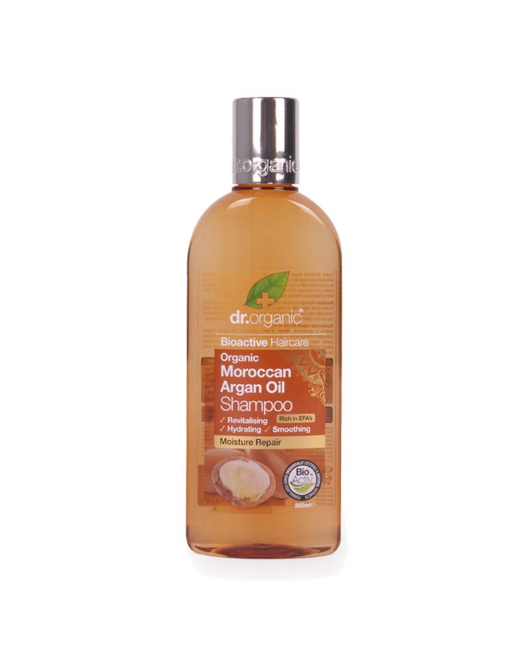 Champú de aceite de Argán 265ml Dr.Organic