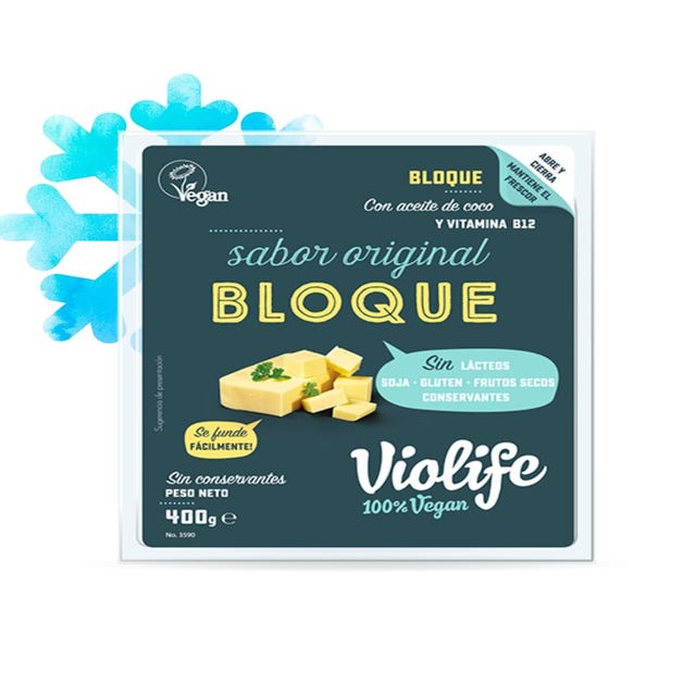 Bloque Vegano sabor Original 400g Violife