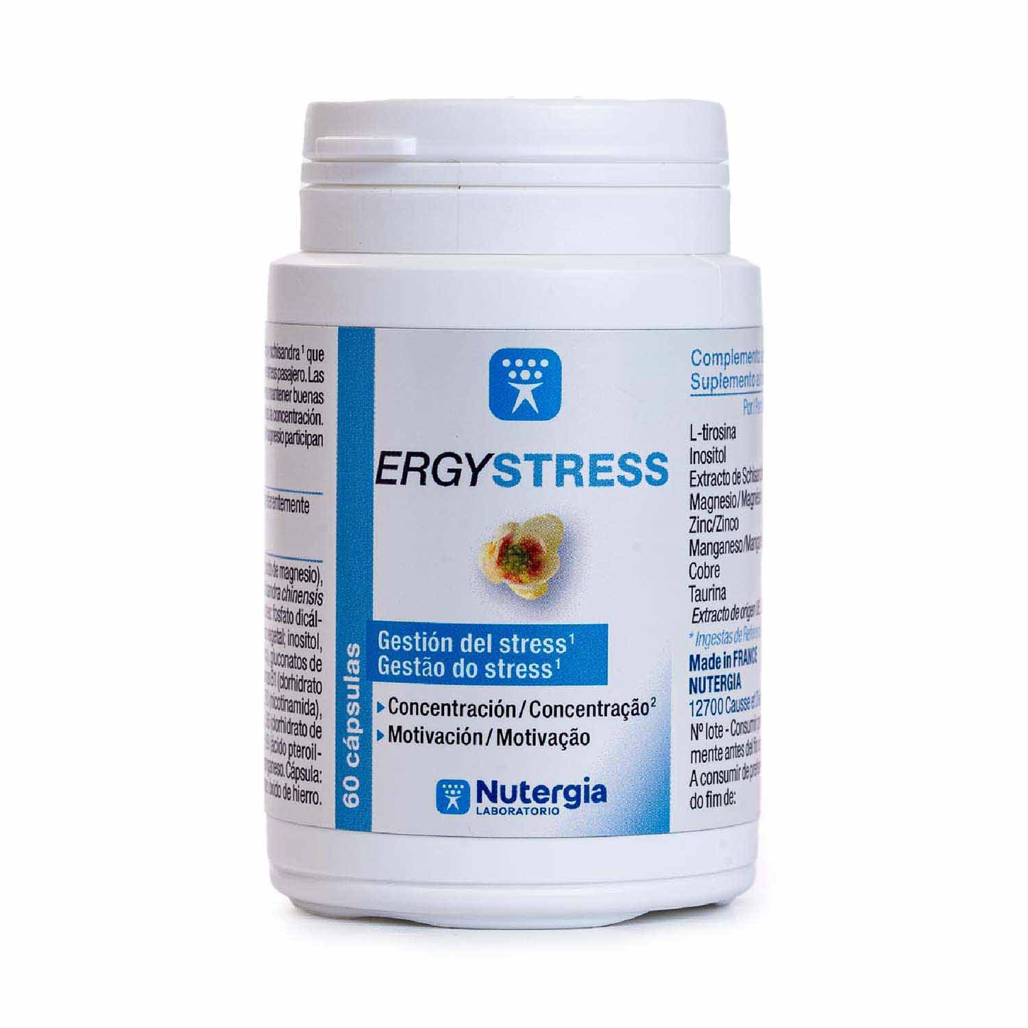 Ergystress 60 cápsulas Nutergia