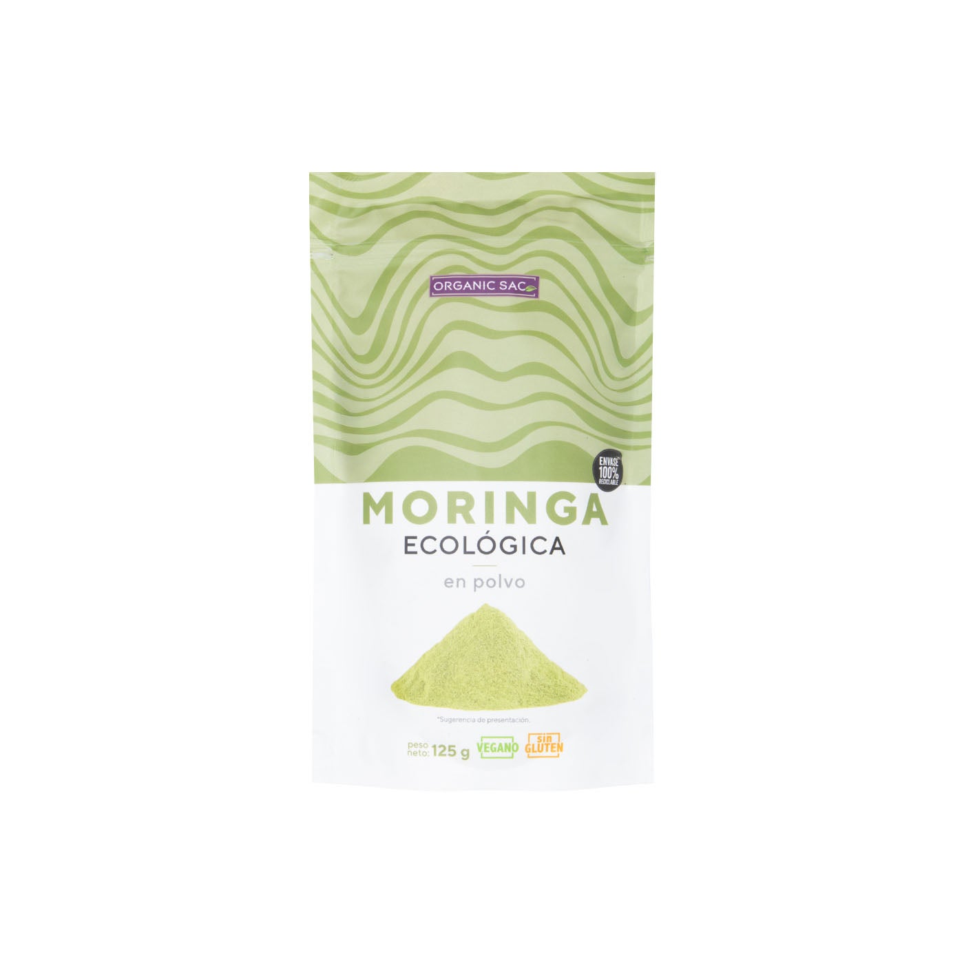 Bio Moringa 125g Organic Sac