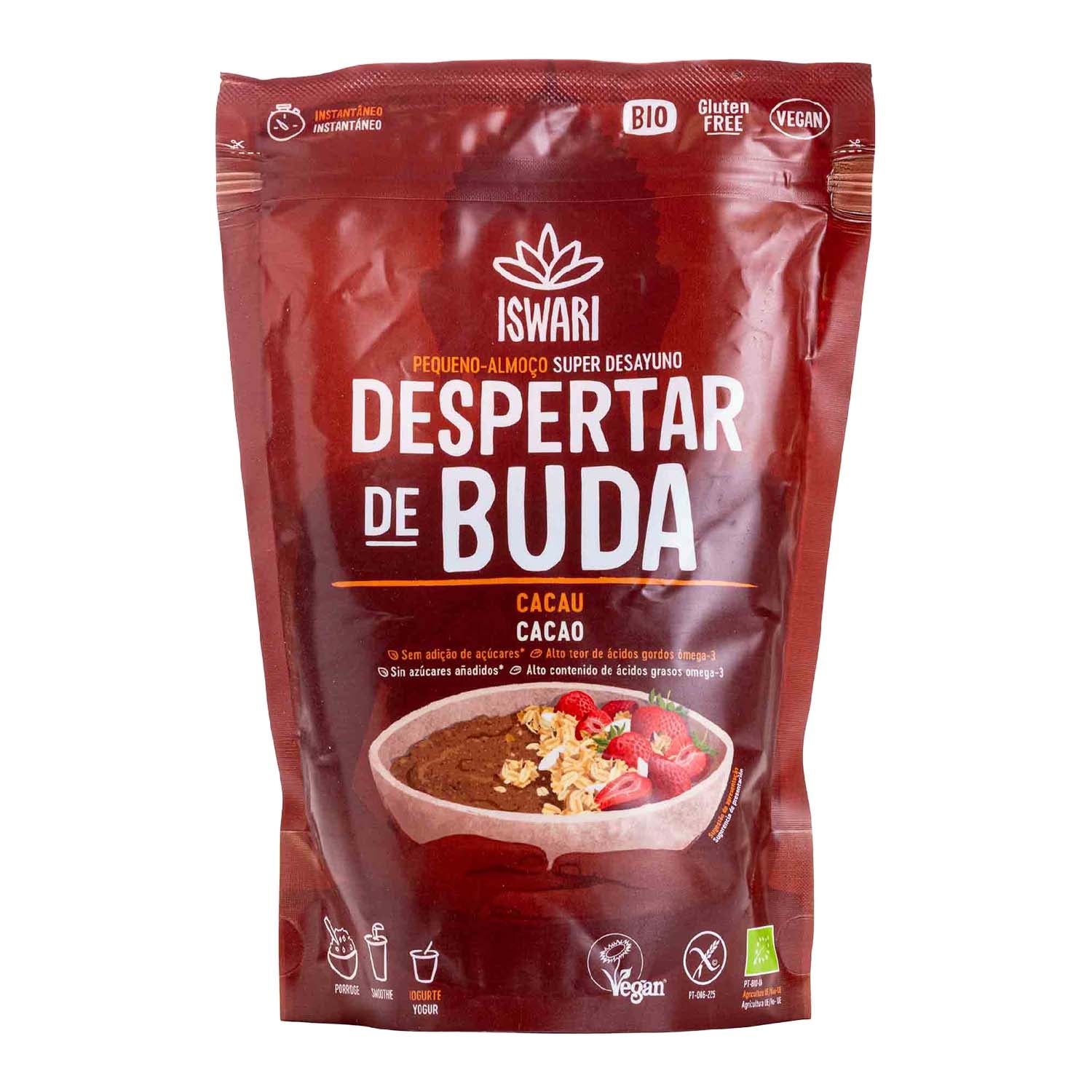 Despertar del buda con cacao 360g Iswari