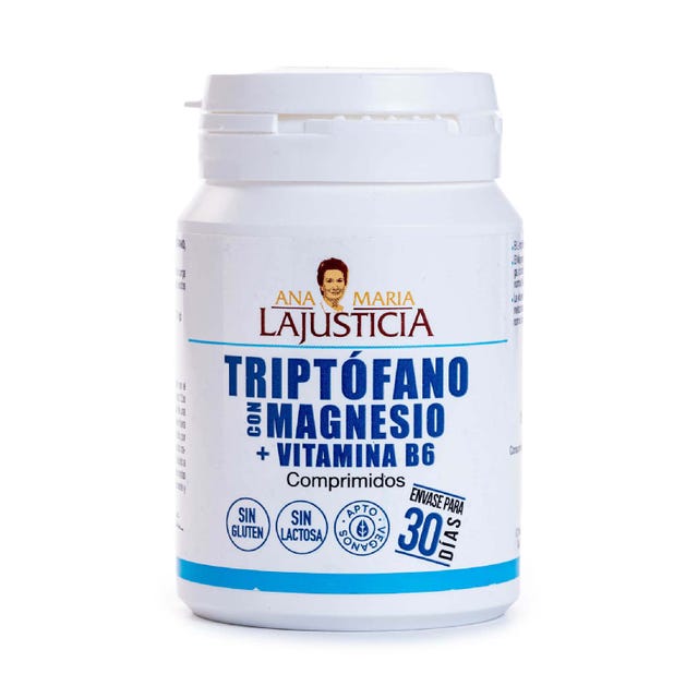 Triptófano con Magnesio + Vitamina B6 60 comprimidos Ana María Lajusticia