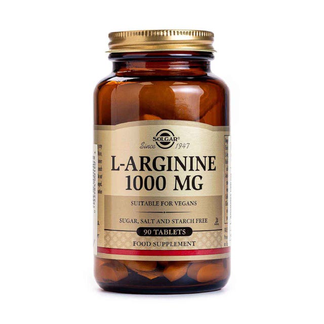 L-Arginina 1000mg 90 comprimidos Solgar