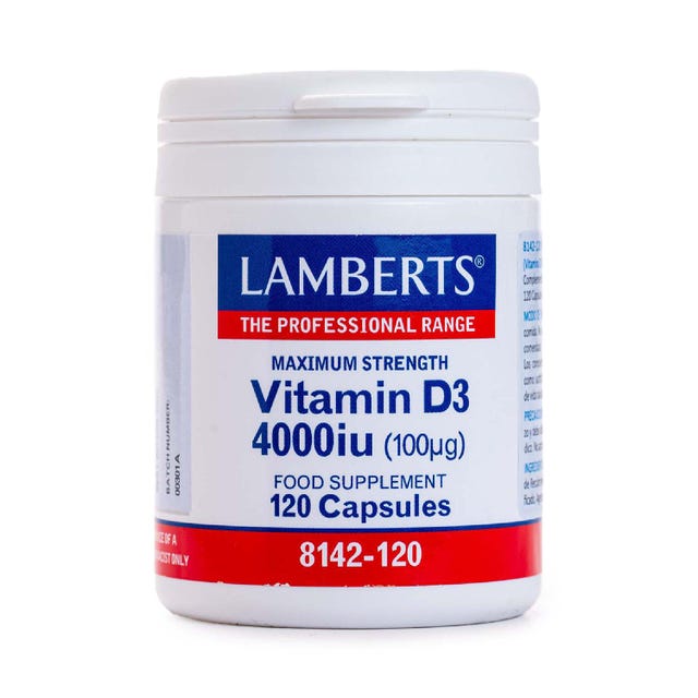 Vitamina D3 4000IU 120g Lamberts