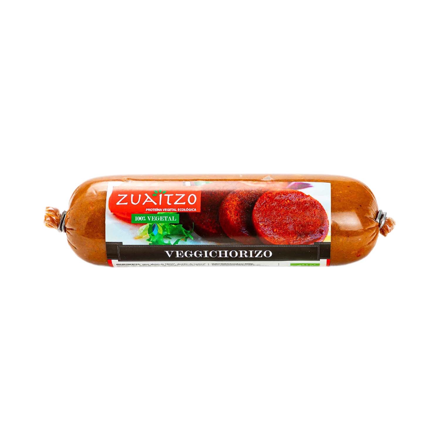 Chorizo Vegetal 200g Zuaitzo