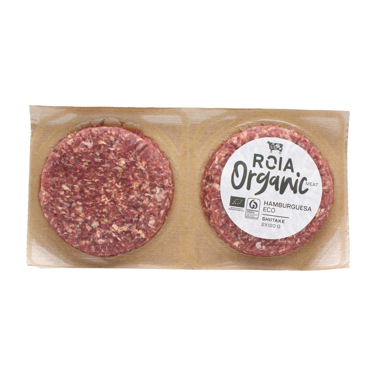 Hamburguesa de Ternera con Shitake Eco 2x120g Herbolario Navarro