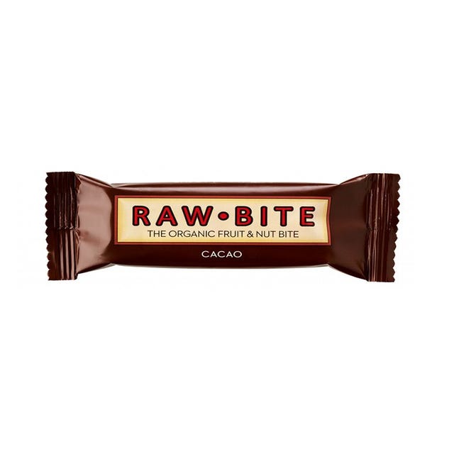 Barrita con cacao 50g Rawbite