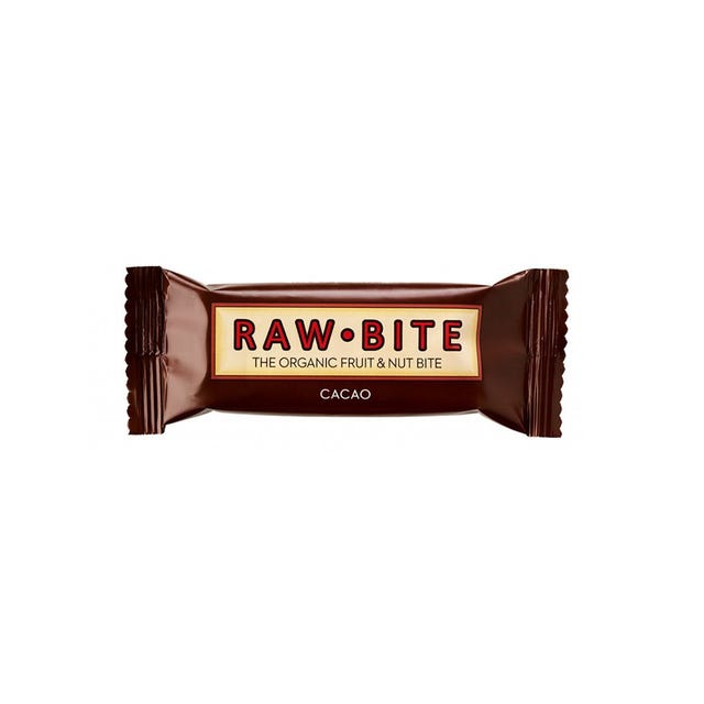 Barrita con cacao 50g Rawbite