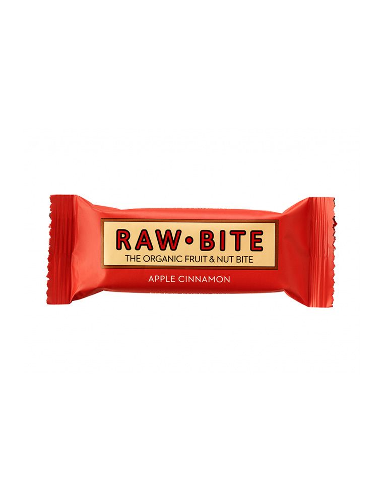 Barrita con manzana y canela 50g Rawbite