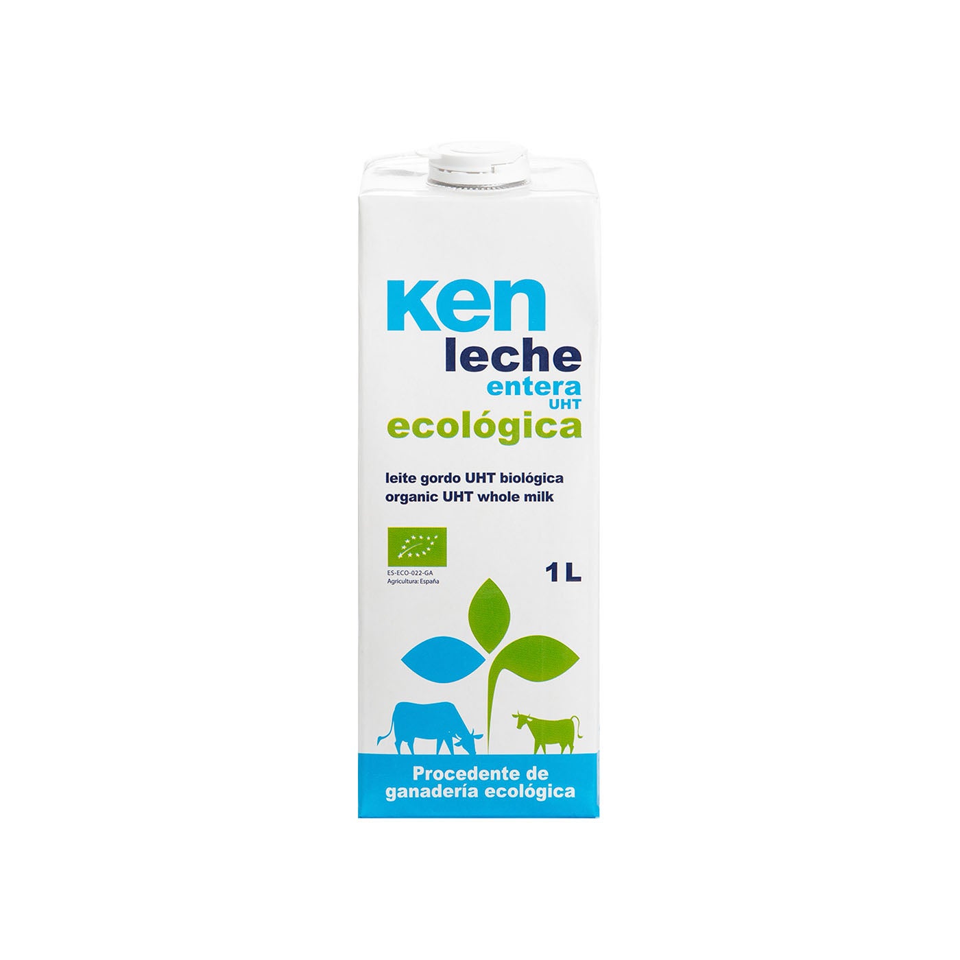 Leche de Vaca Entera Eco 1L Ken