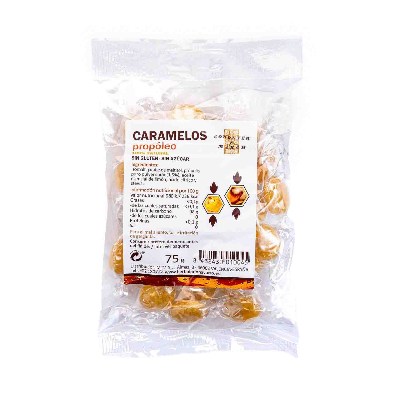 Caramelos de própolis 75g Codonyer & March