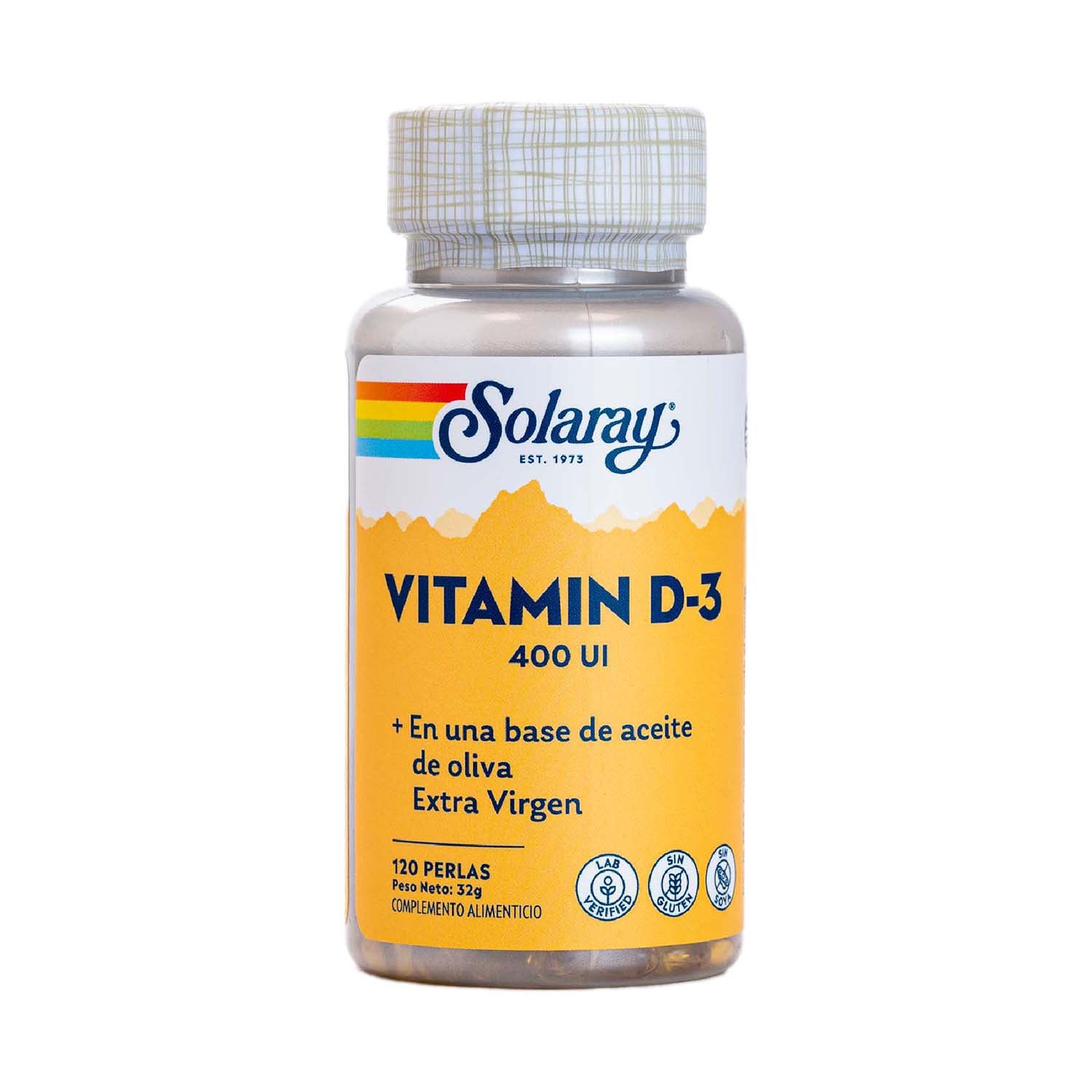 Vitamin D 120 cápsulas Solaray