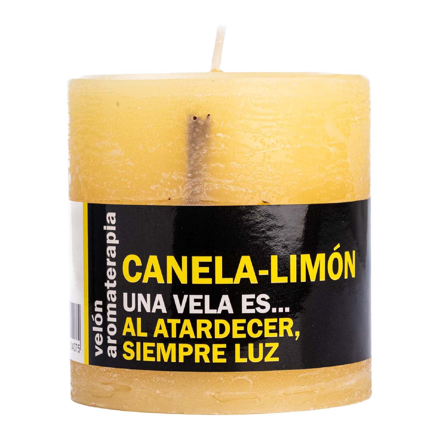 Velón con Aceite Esencial de Canela y Limón Herbolario Navarro