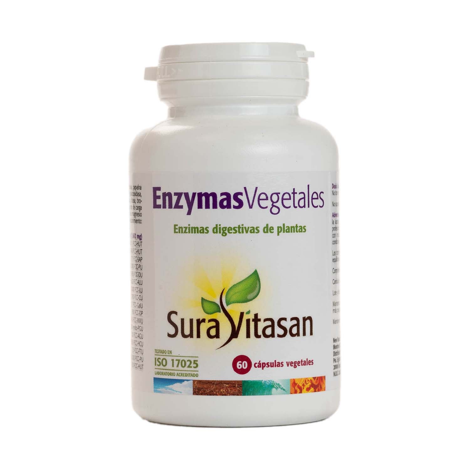 Enzymas Vegetales 60ud Suravitasan