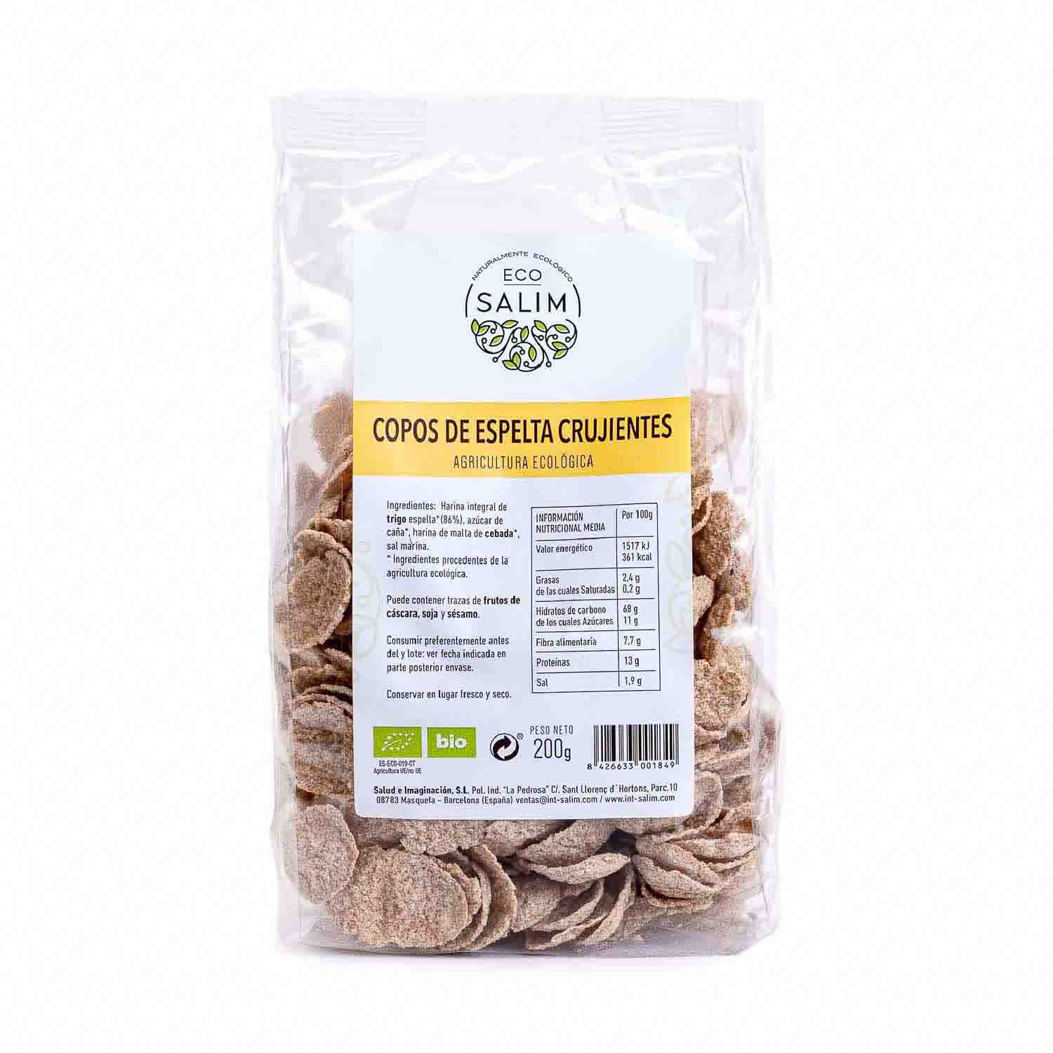 Copos de Espelta Crujientes 200g Eco Salim