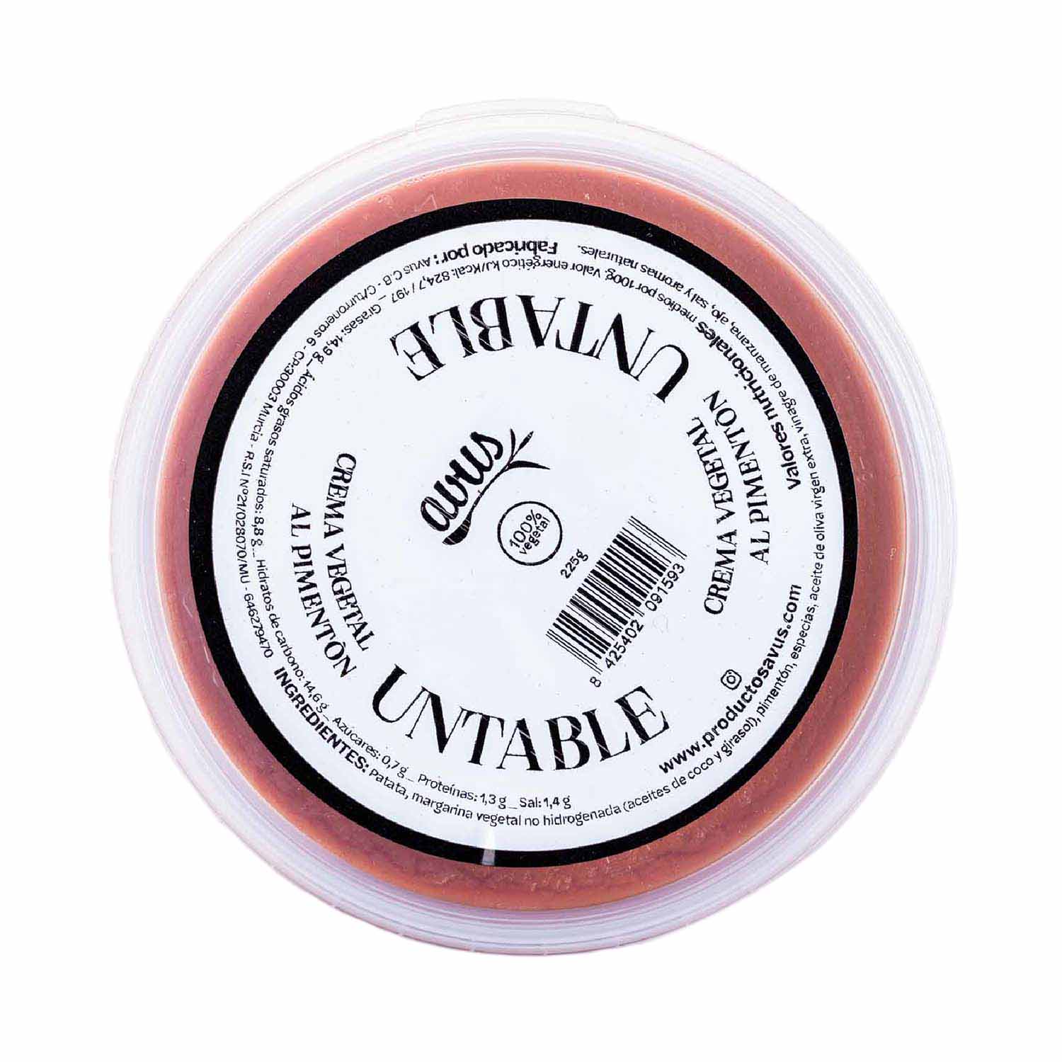 Sobrasada Vegetal 225g Avus