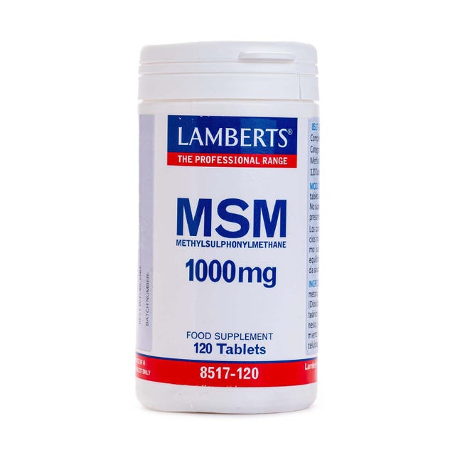 MSM 1000mg 120g Lamberts