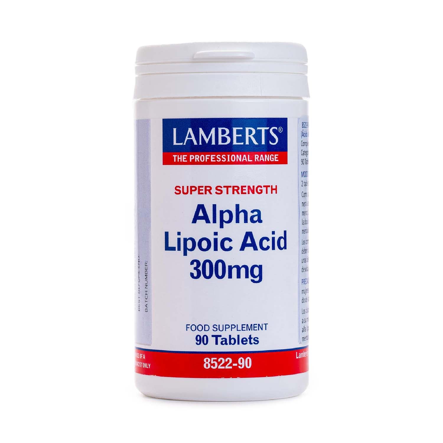 Ácido Alfa Lipoico 90 cápsulas Lamberts