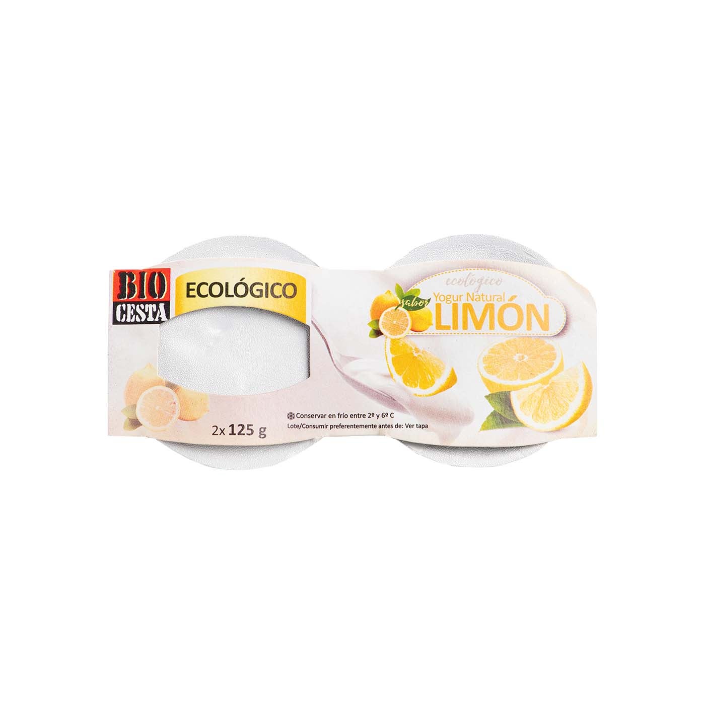 Yogur Sabor a Limón 2uds Bio Cesta
