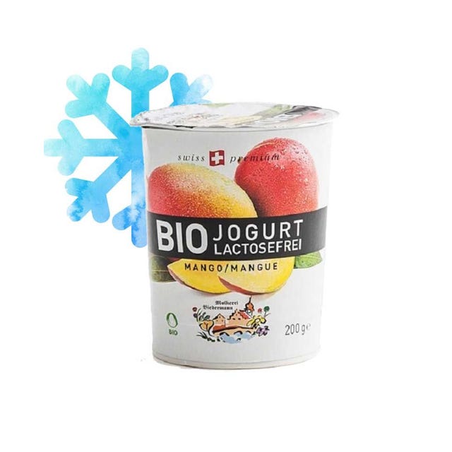 Yogur Sin Lactosa con Mango 200g Molkerei Biederman
