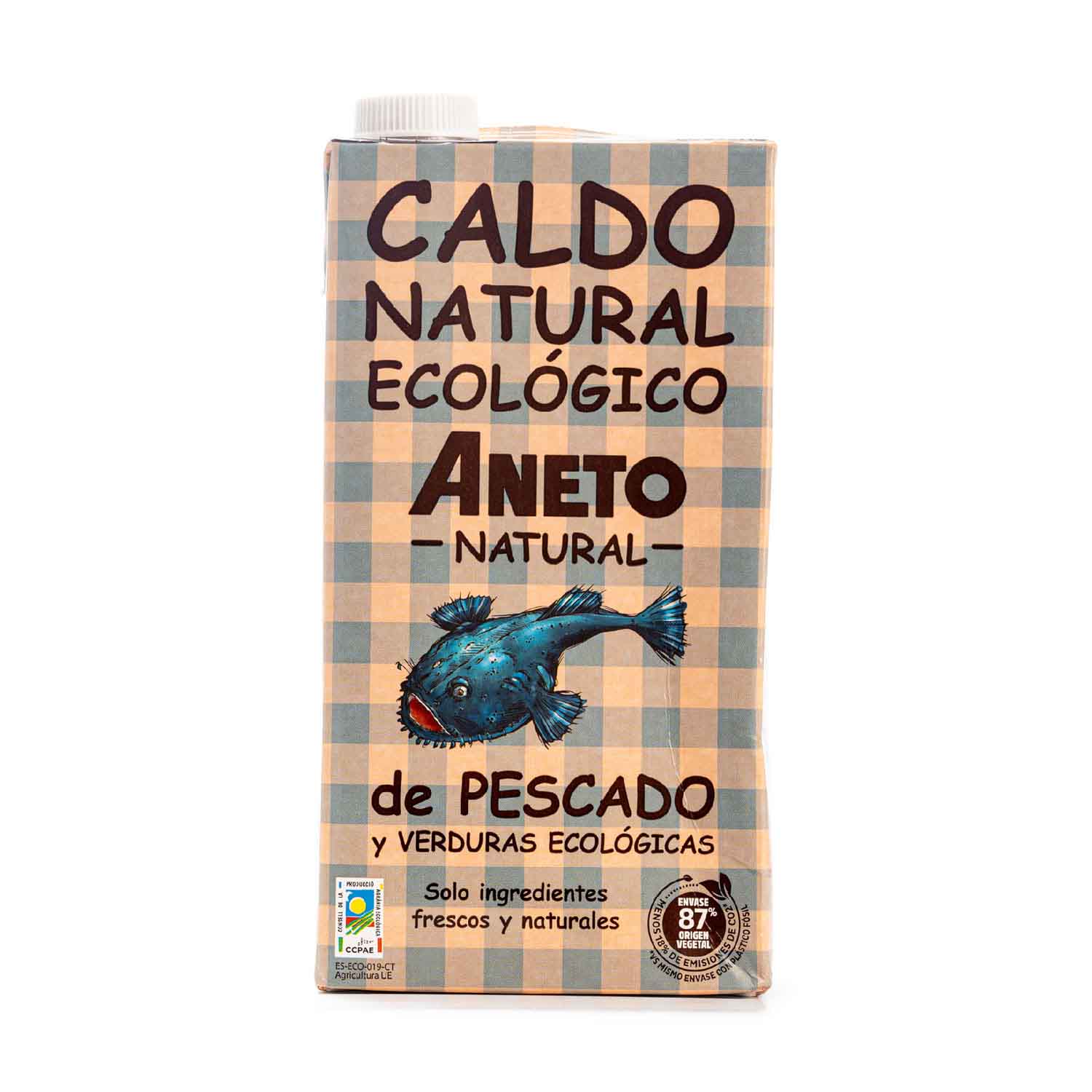 Caldo de Pescado con Verduras 1L Aneto