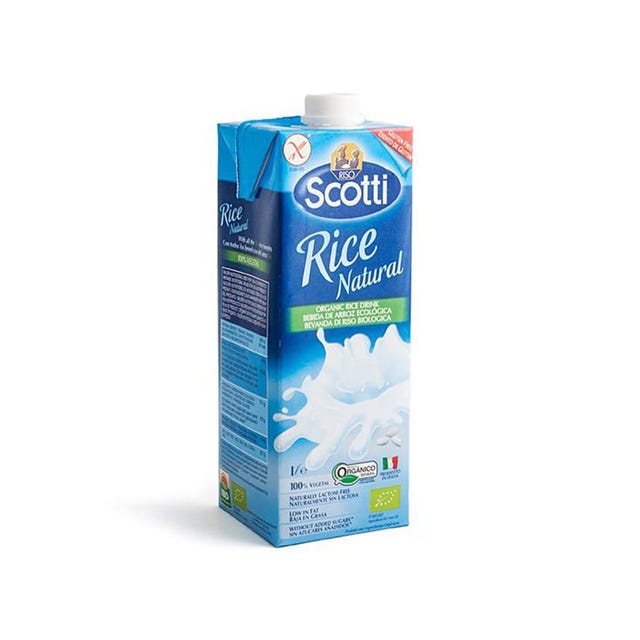 Bebida de arroz natural eco 1L Riso Scotti