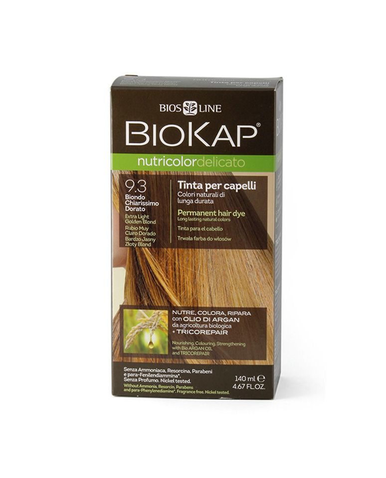 Tinte Rubio Muy Claro Dorado nº93 Biokap