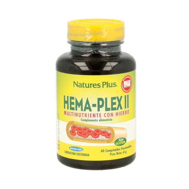 Hema plex II 60 comprimidos Nature'S Plus
