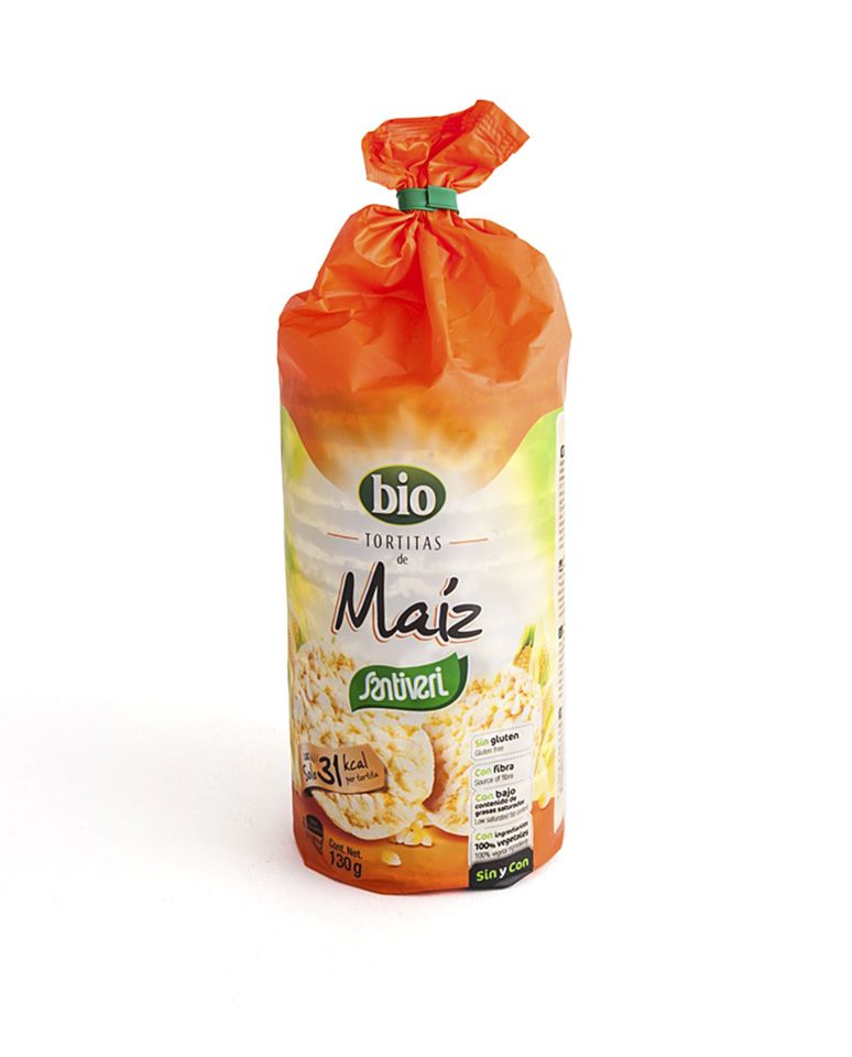 Tortitas de maíz 135g Santiveri