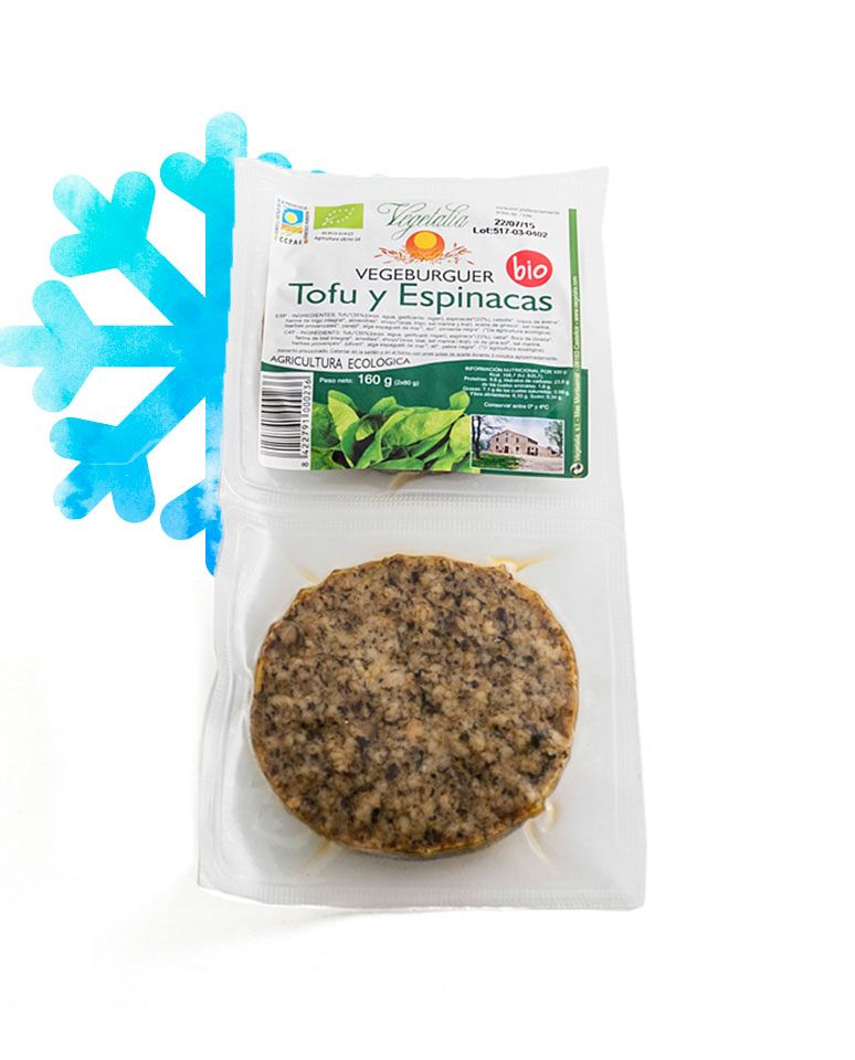Vegeburguer de Espinacas 160g Vegetalia