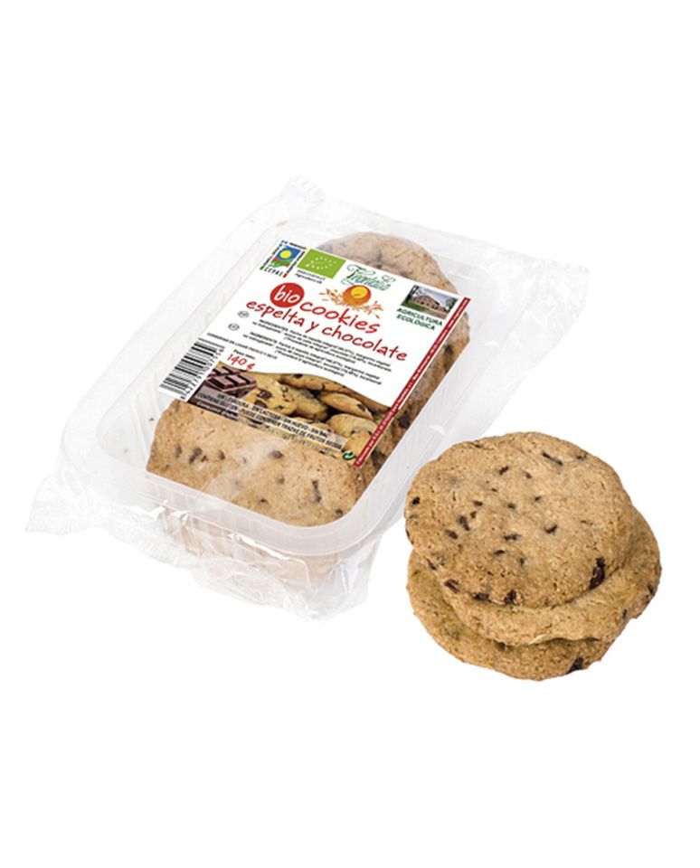 Cookies de avena con coco y chocolate 140g Vegetalia