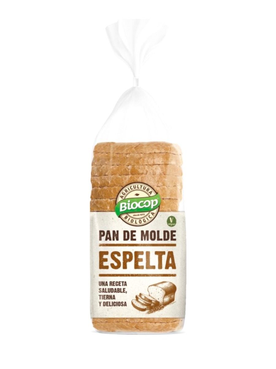 Pan de molde de espelta 400g Biocop