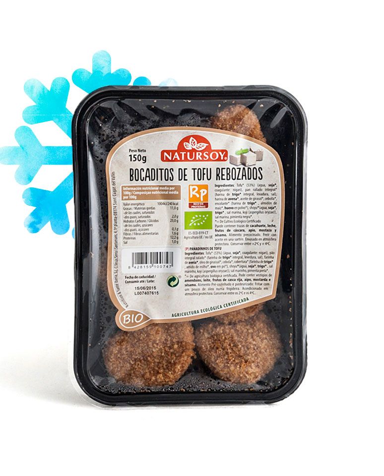 Bocaditos de Tofu Rebozado 150g Natursoy