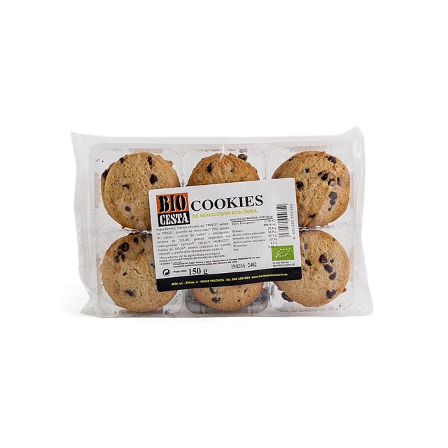 Galletas Cookies 150g Bio Cesta
