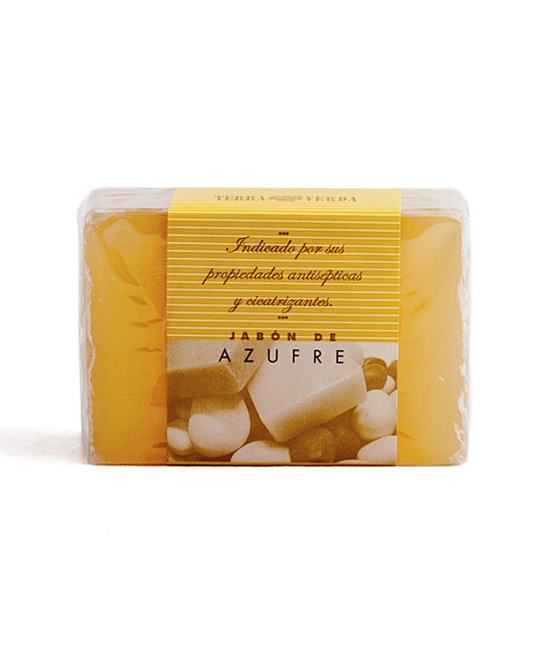 Jabón de Azufre Terra Verda Herbolario Navarro