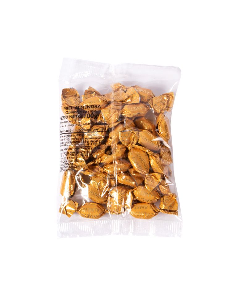 Caramelos con miel y almendra 100g Codonyer & March