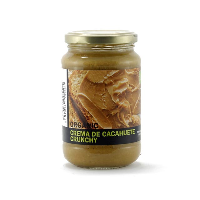 Crema de cacahuetes Crunchy 350g Bio Cesta