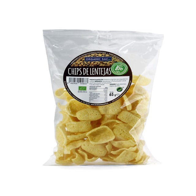 Chips de Lentejas 65g Organic Sac