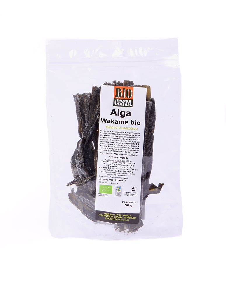 Alga Wakame 50g Bio Cesta