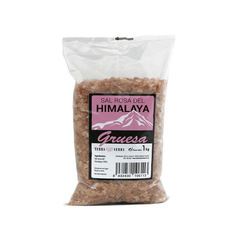 Sal Rosa del Himalaya 100% Natural Sazonar y Cocinar Sin Refinar Sin  Aditivos - Sal Rosa del Himalaya Fina 1Kg