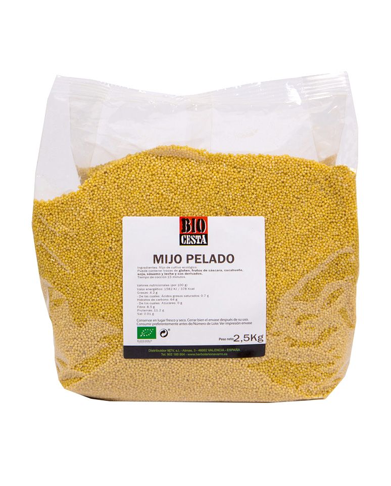 Mijo pelado bio 2,5kg Bio Cesta