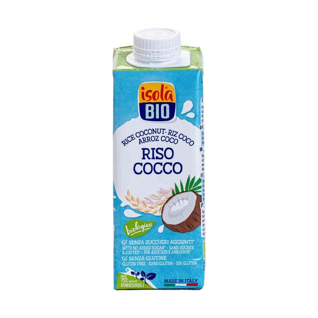 Bebida de arroz con coco 250ml Isola Bio