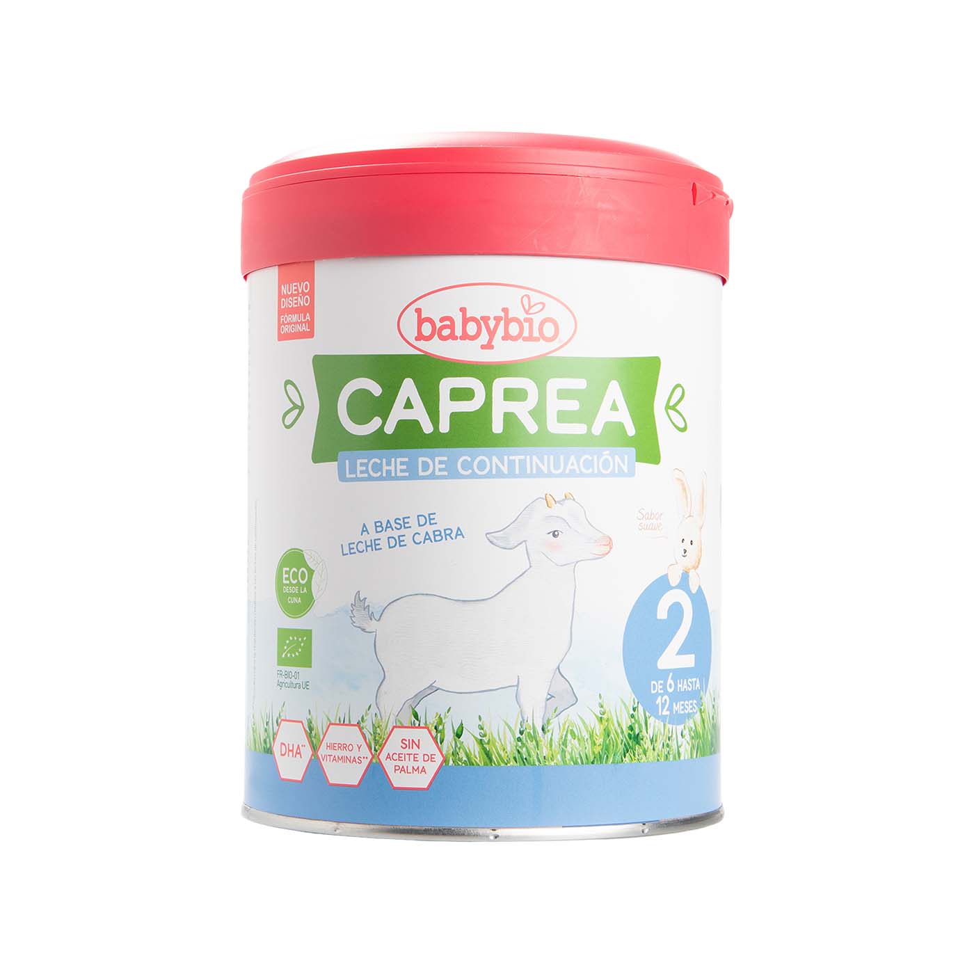 Leche de Continuación Caprea 2 800g Babybio
