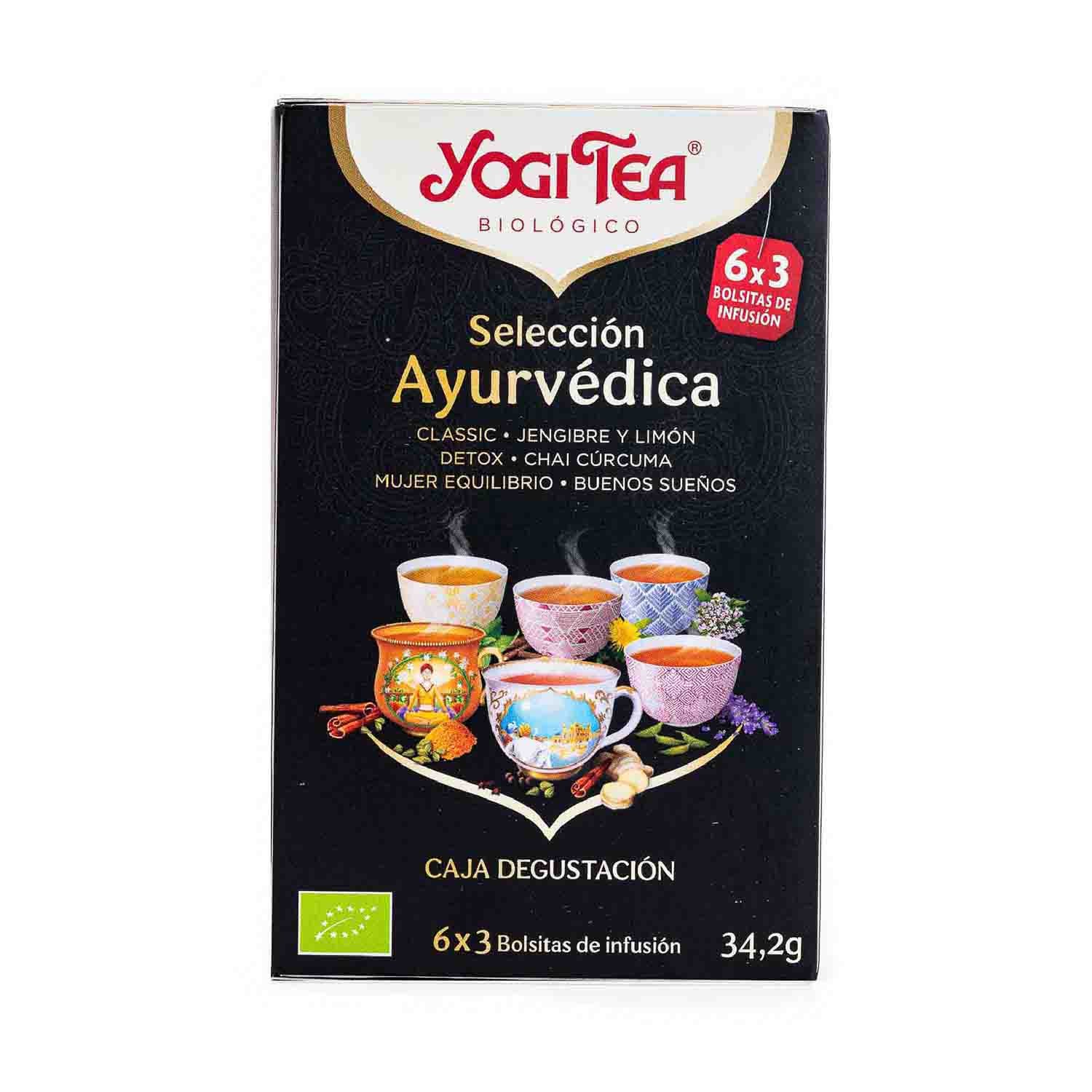 Infusión Selección Ayurvédica 18 filtros Yogi Tea