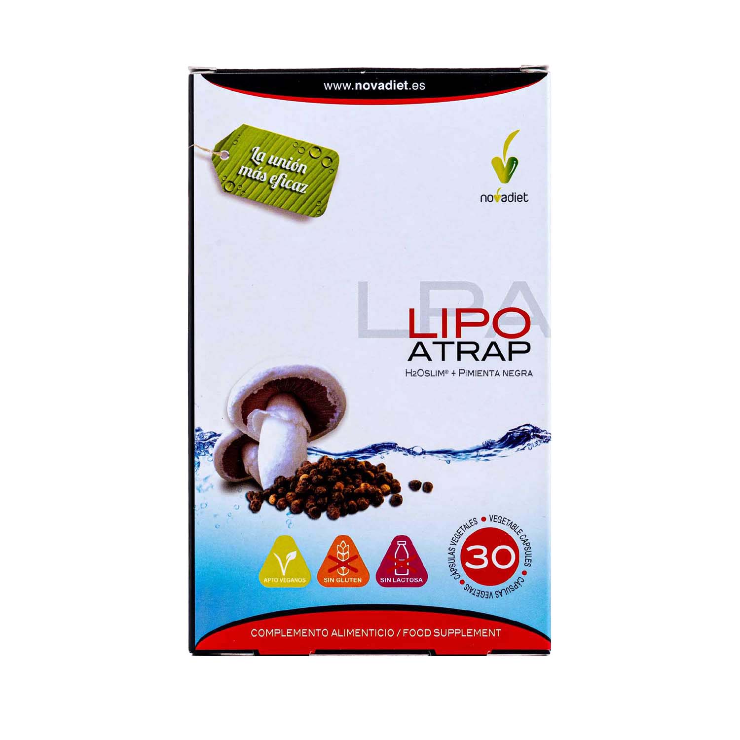 Lipoatrap 30 cápsulas Novadiet