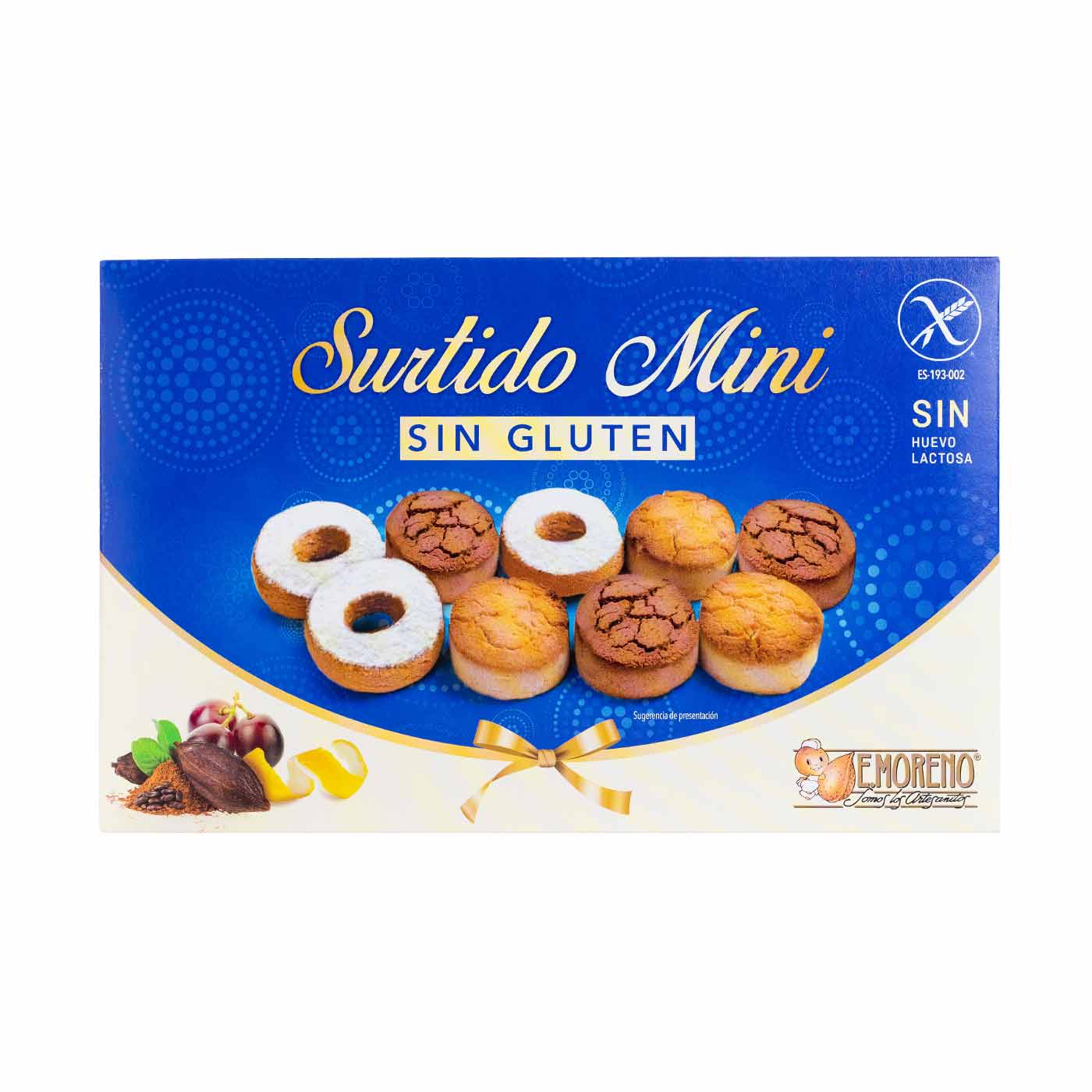 Surtido Dulces de Navidad Mini sin gluten 300g E.Moreno